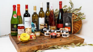 Fantástico lote gastronómico con productos gourmet