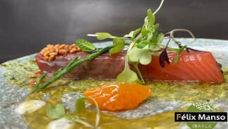 Menú degustación de otoño de Félix Manso Ibarla