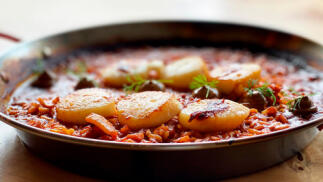 Menú en el restaurante Rita